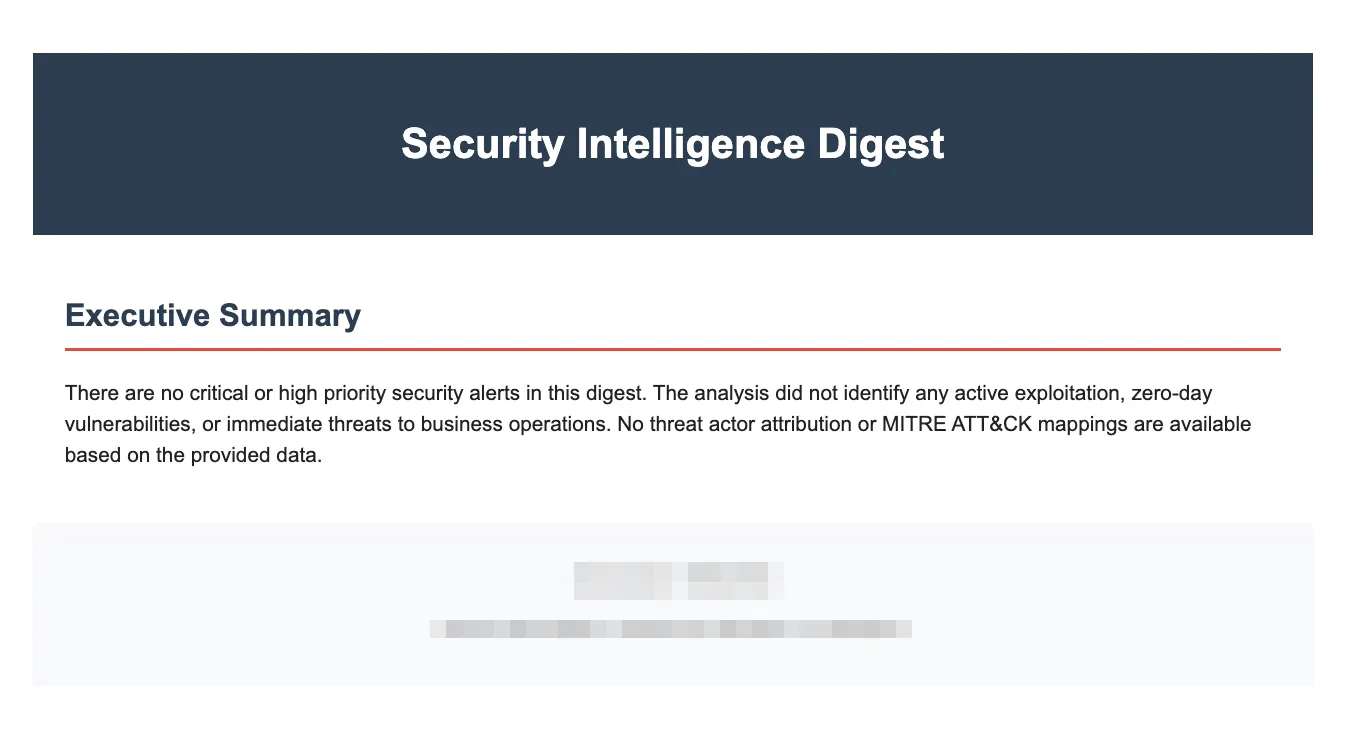 AI security newsletter digest example 2